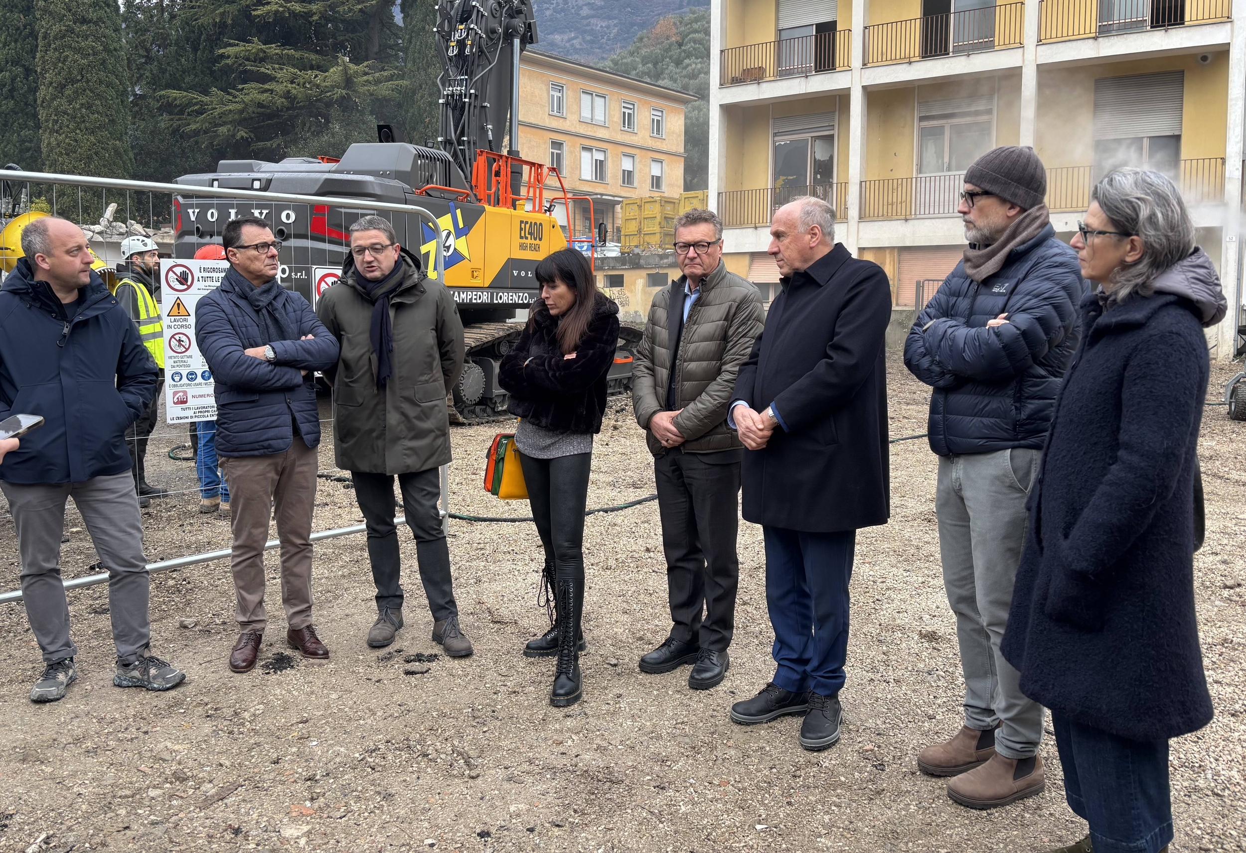 Ospedale di Arco: via ai lavori di demolizione del padiglione A