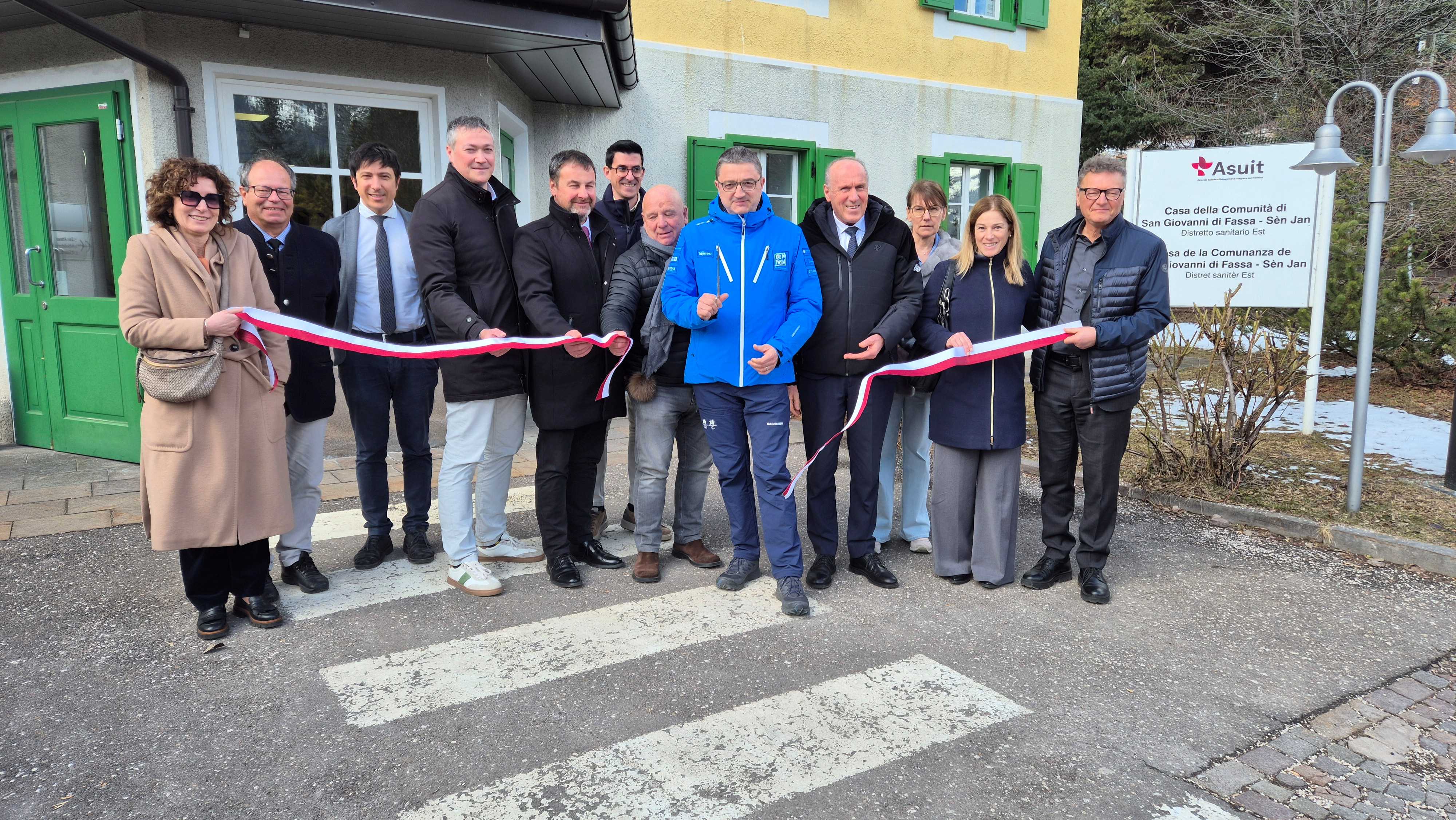 Inaugurata la Casa della Comunità di Sèn Jan di Fassa