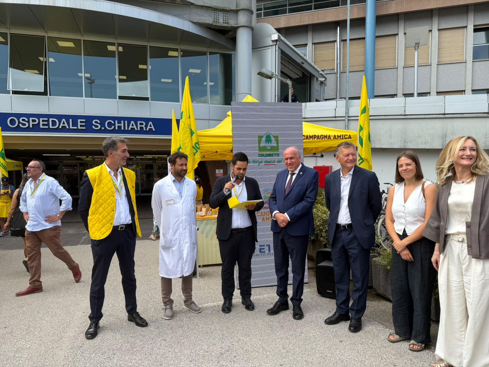  “Campagna Amica per la Salute”: all’ospedale Santa Chiara l’alleanza per la salute dei cittadini con agricoltori e medici