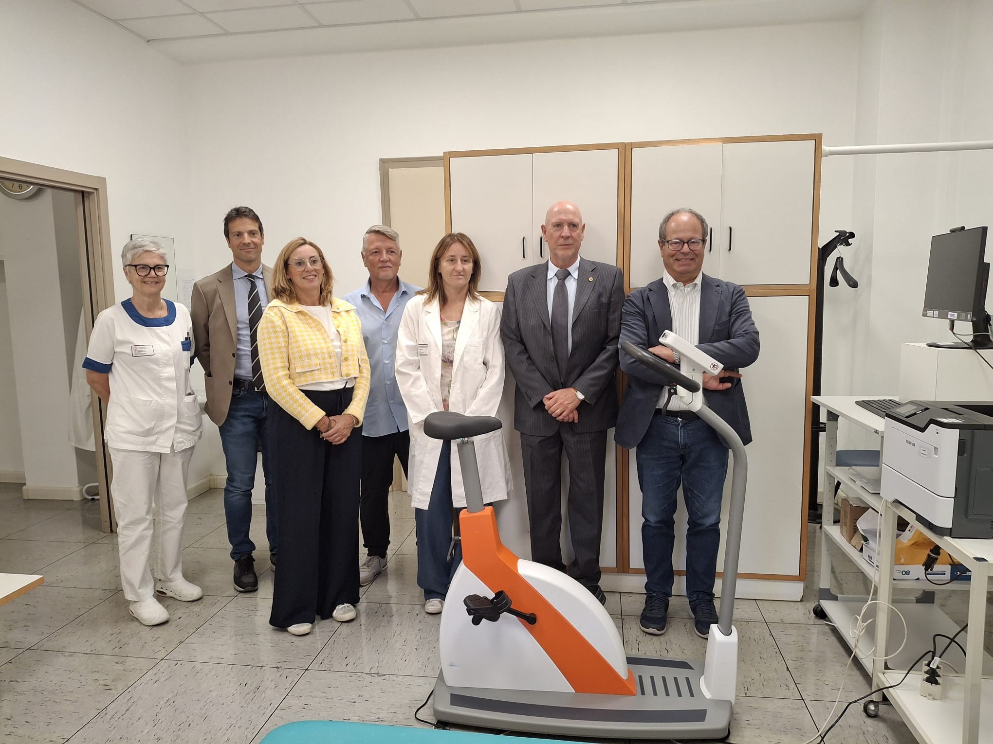 Dai Lions Club Valsugana un cicloergometro per la medicina sportiva