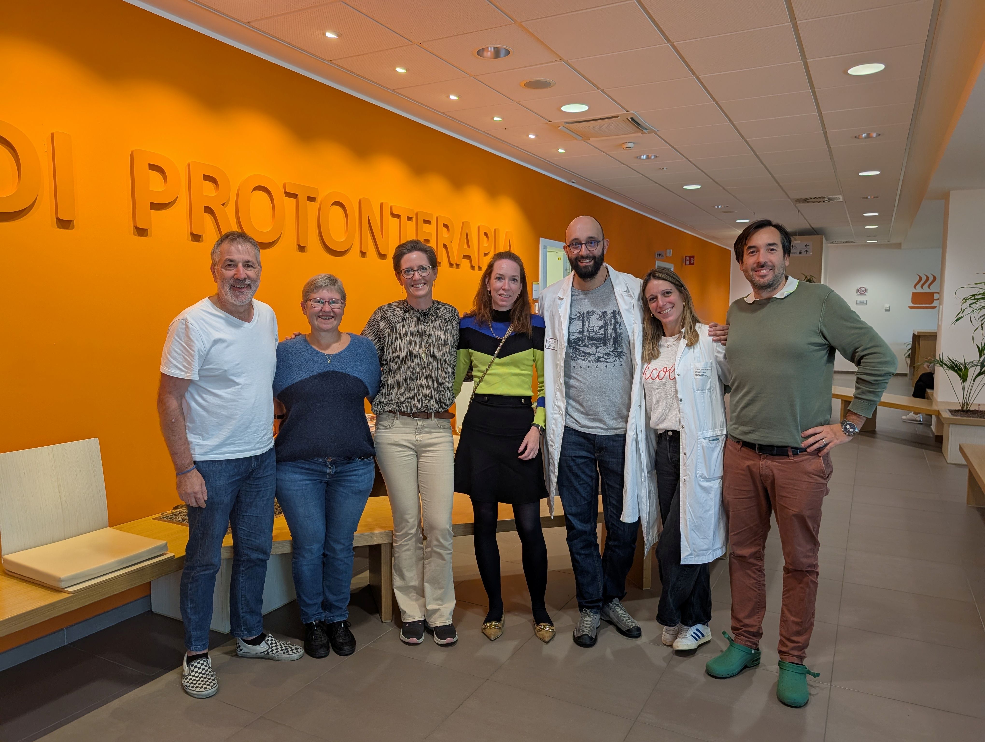 Auditors al Centro di protonterapia