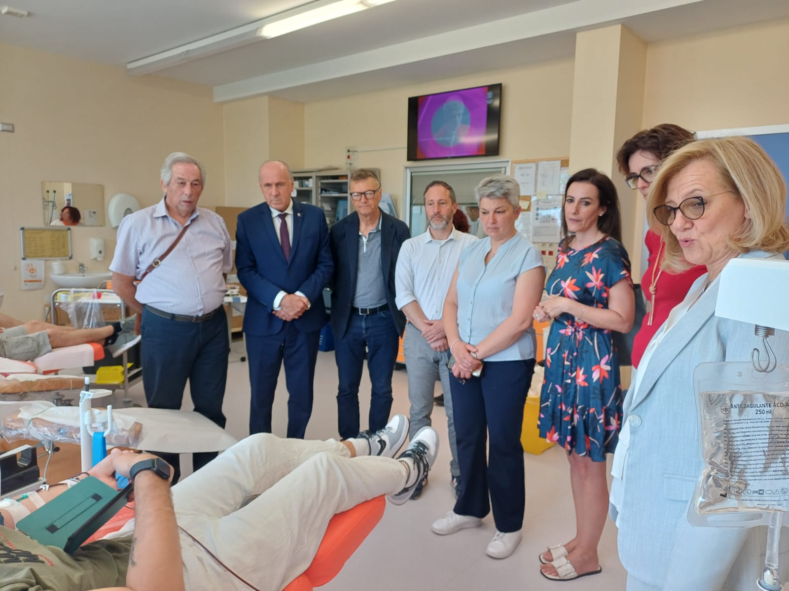 Nuovo servizio di plasmaferesi all'ospedale di Cles