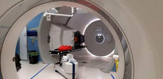 Proton Arc therapy (PAT) a fasci discreti interamente commissionato e validato presso il Centro di Protonterapia di Trento